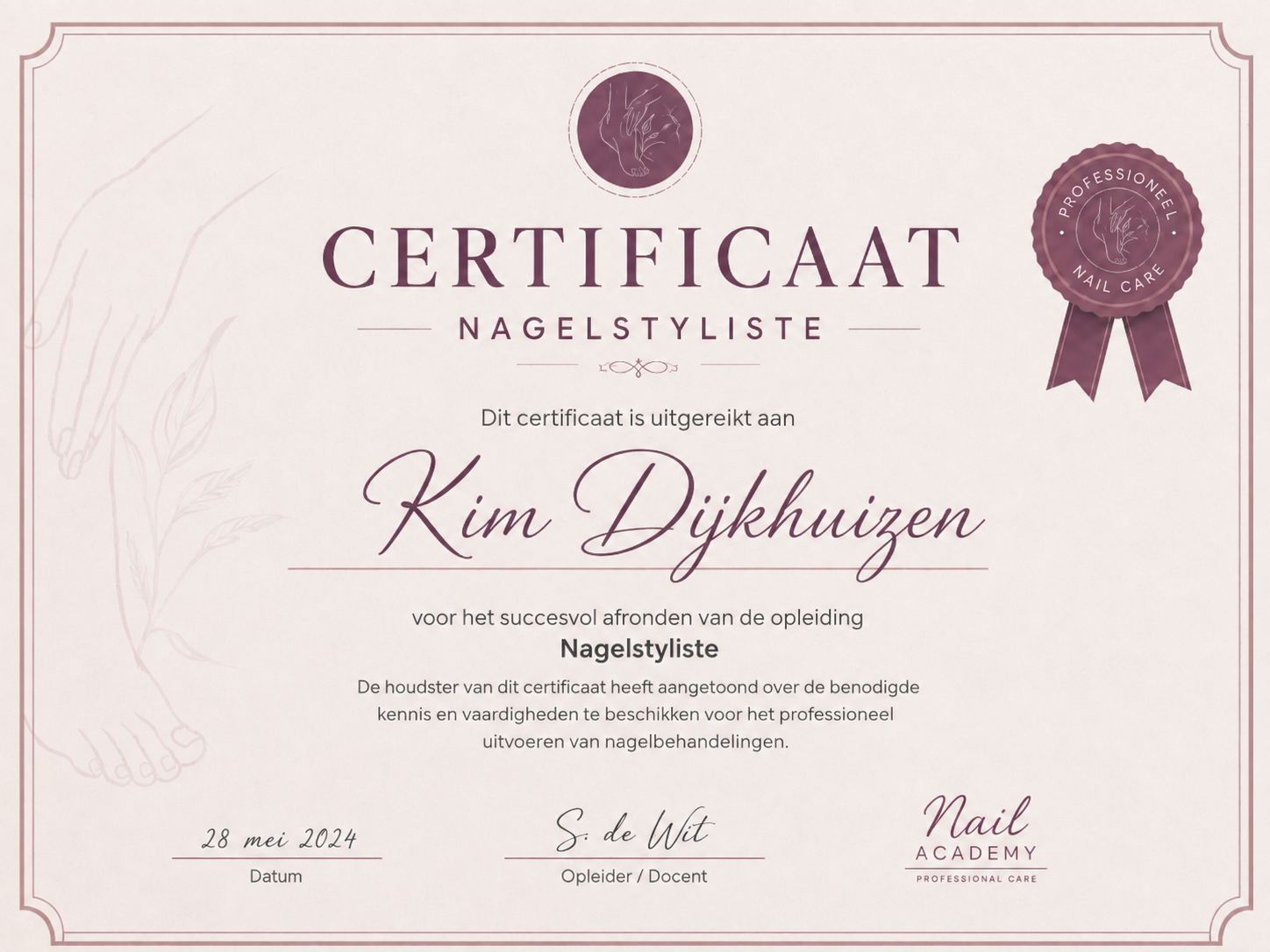 Certificaat 1
