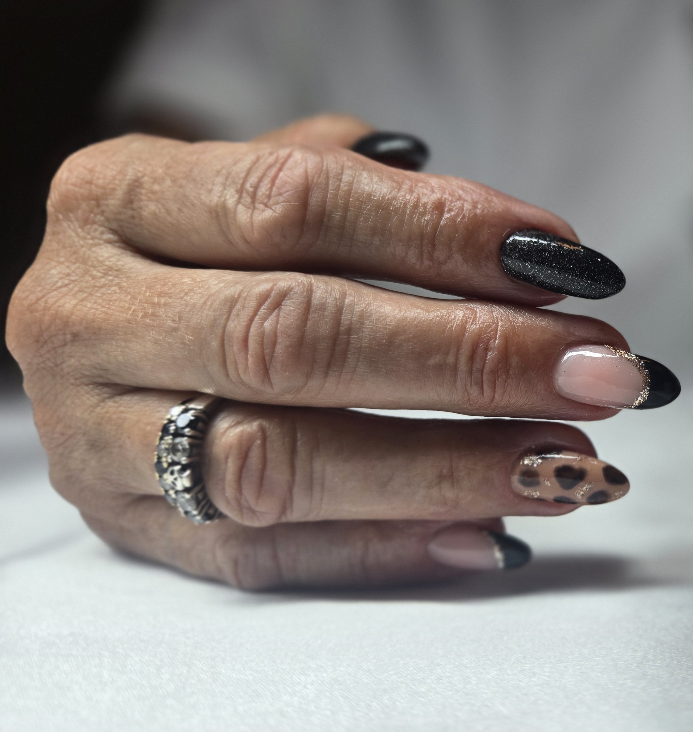 Buildergel+nailart